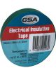 GSA High Quality Electrical Tape Green 0.18mm 19mm x 20M