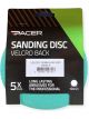 Pacer Sticki-Rip Abrasive Sheet Disc 150mm 6H 80 Grit 5 Pack