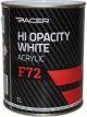 Pacer F72 Hi Opacity White Acrylic Paint 1 Litre