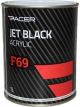 Pacer F69 Jet Black Acrylic Paint 1 Litre