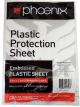 Phoenix Plastic Protection Sheet 3.6M x 2.6M Strong Reusable
