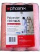 Phoenix 230mm Polyester Roller Cover 3 Pack