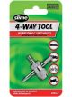 Slime 4-Way Valve Tool For A.C Unit Valves
