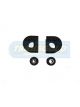 Transgold Stab. Bar Rubbers Rear