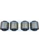 Transgold Front Control Arm Upper Inner Bush Kit 4Pcs