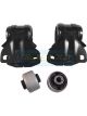 Transgold Front Lower Arm Bush Kit 4Pcs
