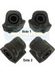 Transgold Front Sway Mount Bar Bush Kit Fits Lexus Nx300