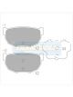 Transgold Brake Pads