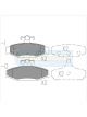 Transgold Brake Pads