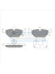 Transgold Brake Pads