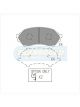 Transgold Brake Pads