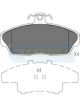 Transgold Brake Pads