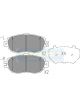 Transgold Brake Pads