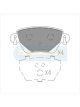 Transgold Brake Pads