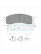 Transgold Brake Pads