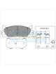 Transgold Brake Pads