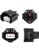 AFI Connector Plug Set Fits Nissan Vq35De Crank Cam Sensor Plug