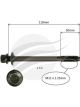 Aunger Cylinder Head Bolt Set Fits Mitsubishi 4G63 I4 Dohc