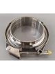 Aunger Exhaust Quick Release V Band Clamp 3in SS304 Single Pack