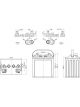 Bosch Golf Cart 8 Volt 170Ah Warranty Details Refer Notes