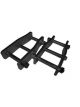 Caloffroad Extended Greasable Shackle Pair Fits Navara NP300 15 On