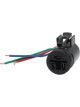 Jaylec Connector Plug Extension 3 Pin Round Male to 3 Pin Female