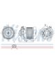 Nissens AC Blower Motor Fits Peugeot 207 12/09-9/12