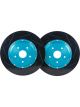 Project Mu Brake Rotors Pair Scr-Pro 2 Piece Green 340X30mm