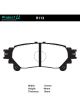 Project Mu Ns-Ep Brake Pad Set Fits Lexus Xe30 Is250 Is350 Rear