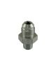 Turbosmart Fitting -6 AN Flare to 1/8 NPT Male Straight Silver
