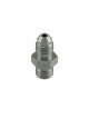 Turbosmart Fitting -4AN Flare to -4AN ORB Male Straight Silver