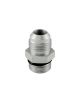 Turbosmart Fitting -10AN Flare to -10AN ORB Male Straight Silver
