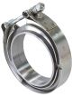 Aeroflow 3-1/2 Inch Stainless Steel V-Band Clamp Kit