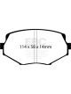 EBC Bluestuff Front Brake Pads Fits 94-01 Mazda Miata MX-5