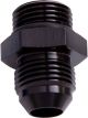 Aeroflow Straight -6AN Male Flare Adapter to -4 ORB Black