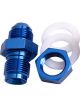 Aeroflow Fuel Cell Fitting -6AN Blue