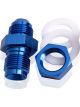 Aeroflow Fuel Cell Fitting -16AN Blue