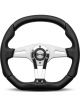 Momo Trek R Steering Wheel Black Leather Flat Bottom 350mm
