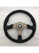 Momo Race Steering Wheel Black Leather 320mm