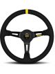 Momo Mod.08 Steering Wheel Black Suede Black Spoke 350mm