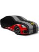 Momo Shield Three Universal Car Cover Black/Grey XL
