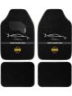Momo Racing Universal Car Floor Mats Black/White Logo RHD-4p
