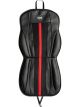 Momo Seat Cushion Carbon Stripe Black-Red