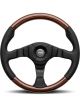 Momo Dark Fighter Steering Wheel Wood 350mm