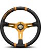 Momo Steering Wheel Drifting Black/Orange 350mm