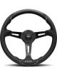 Momo Gotham Steering Wheel Black Leather 350mm