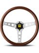 Momo Heritage Steering Wheel Indy Chrome 350mm