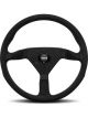 Momo Montecarlo Steering Wheel Alcantara Black Horn Button 350mm