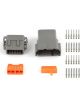Haltech Plug & Pins Only Matching Set of Deutsch DTM-12 Connectors