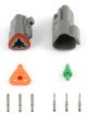 Haltech Plug & Pins Only Matching Set of Deutsch DT-3 Connectors
